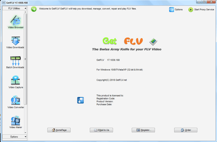 GetFLV Pro 30.2208.22 Crack Keygen Registration Free 2022 Download