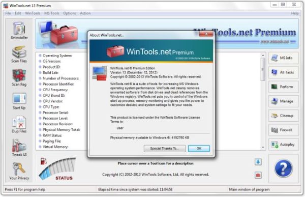 WinTools.net Premium 22.9 Crack + License Key Full Version