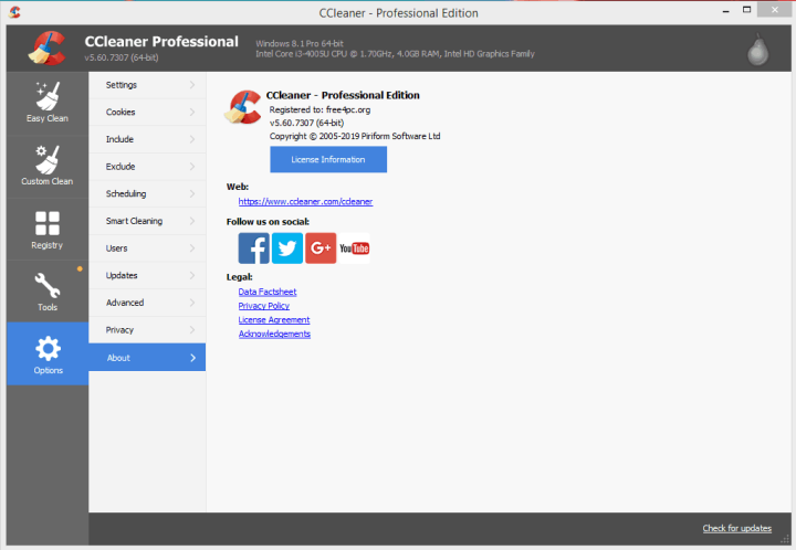 CCleaner Professional Key 6.03.10002 With Crack [Latest 2022]