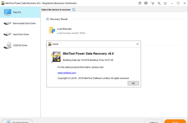 MiniTool Power Data Recovery 12.6 Crack [Latest 2022] Download