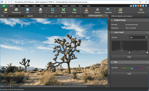 NCH PhotoPad Image Editor Pro Crack 11.08 Latest 2023